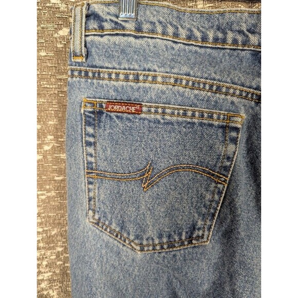 Vintage Jordache Blue Denim Jeans Women's 13/14 Regular‎ Tapered Leg - Picture 6 of 11